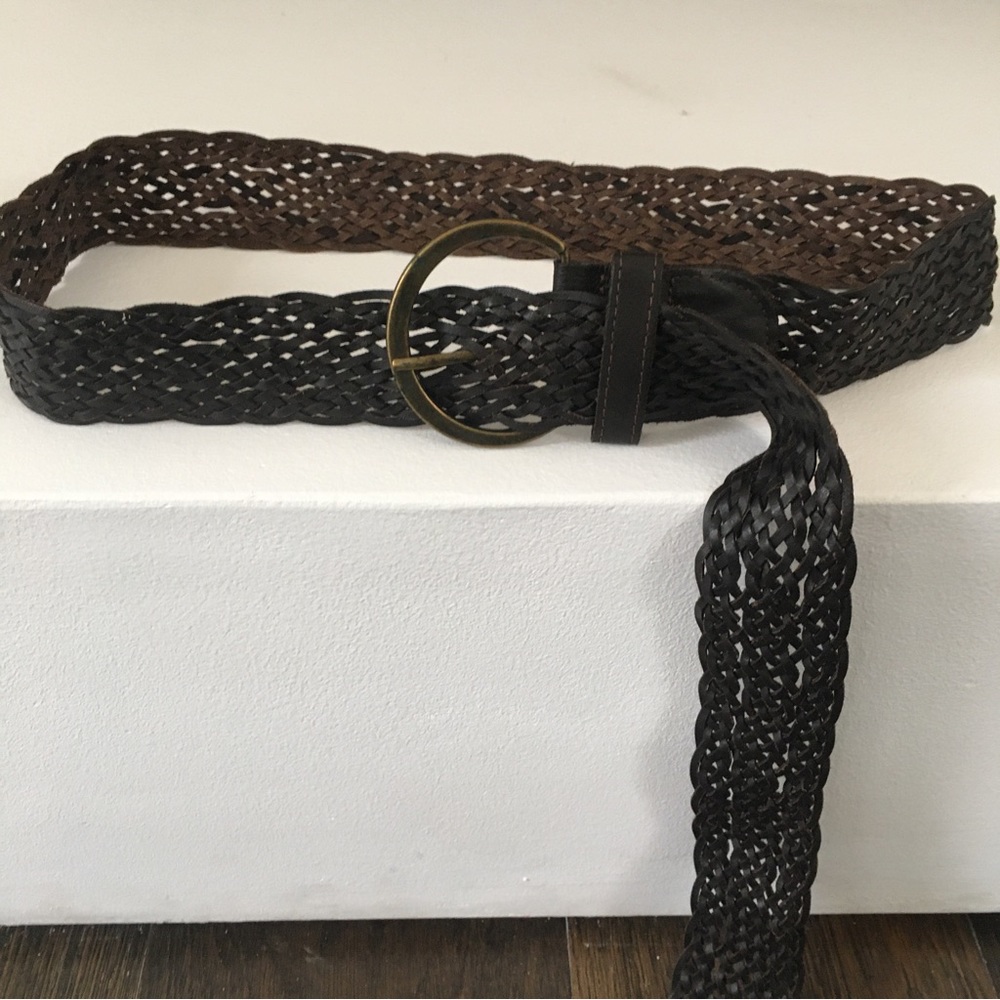 Leather belt